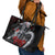 The Skull Knight Berserk Leather Tote Bag Black Blood Style