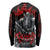 The Skull Knight Berserk Long Sleeve Shirt Black Blood Style