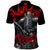 The Skull Knight Berserk Polo Shirt Black Blood Style