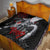 The Skull Knight Berserk Quilt Black Blood Style