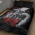 The Skull Knight Berserk Quilt Bed Set Black Blood Style