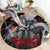 The Skull Knight Berserk Round Carpet Black Blood Style