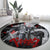 The Skull Knight Berserk Round Carpet Black Blood Style