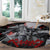 The Skull Knight Berserk Round Carpet Black Blood Style