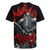 The Skull Knight Berserk Rugby Jersey Black Blood Style