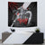 The Skull Knight Berserk Tapestry Black Blood Style