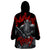 The Skull Knight Berserk Wearable Blanket Hoodie Black Blood Style