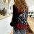 The Skull Knight Berserk Women Casual Shirt Black Blood Style