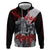 The Skull Knight Berserk Zip Hoodie Black Blood Style