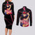 Sadao Maou The Devil Part Timer Couples Matching Long Sleeve Bodycon Dress and Long Sleeve Button Shirt Anime Style