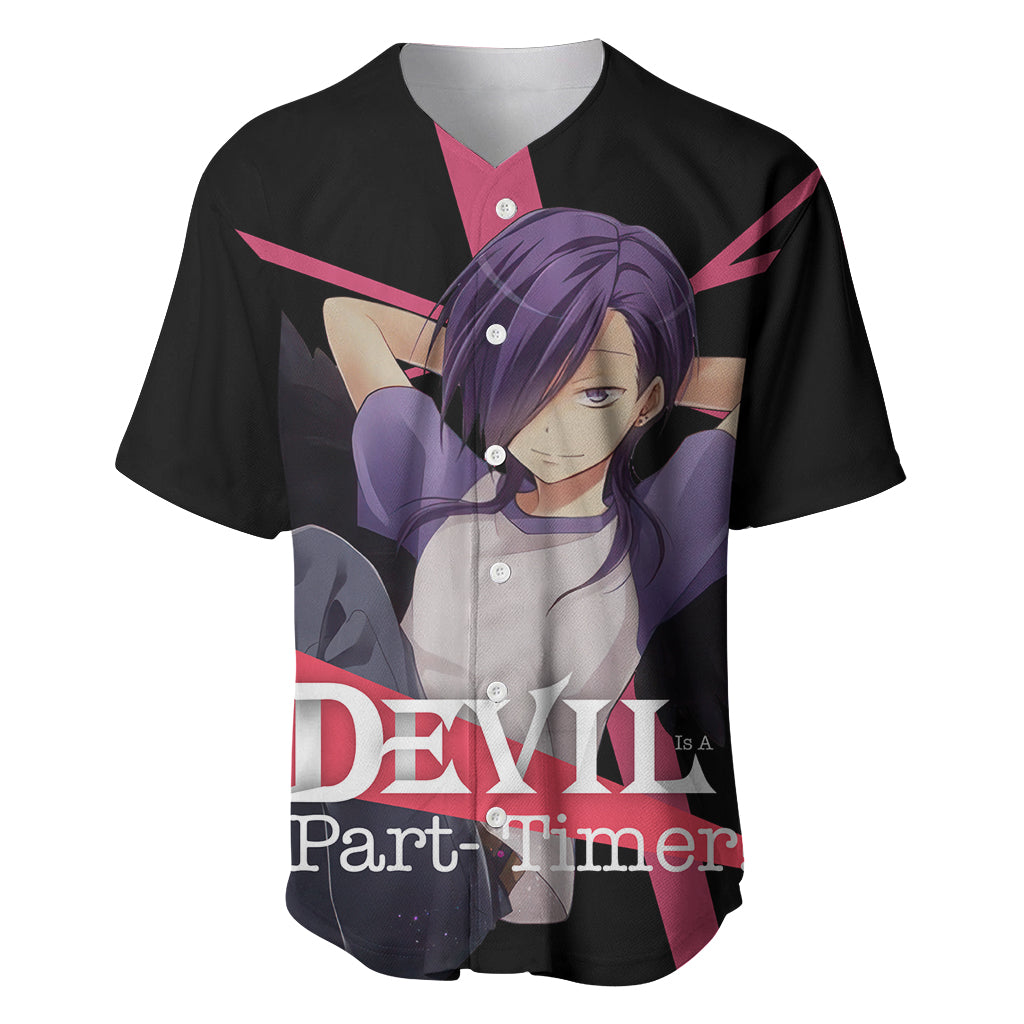 Hanzo Urushihara The Devil Part Timer Baseball Jersey Anime Style