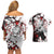 Zenitsu Agatsuma - Demon Slayer Couples Matching Off Shoulder Short Dress and Hawaiian Shirt Anime Japan Style