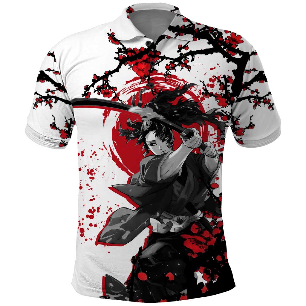 Yoriichi Tsugikuni - Demon Slayer Polo Shirt Anime Japan Style