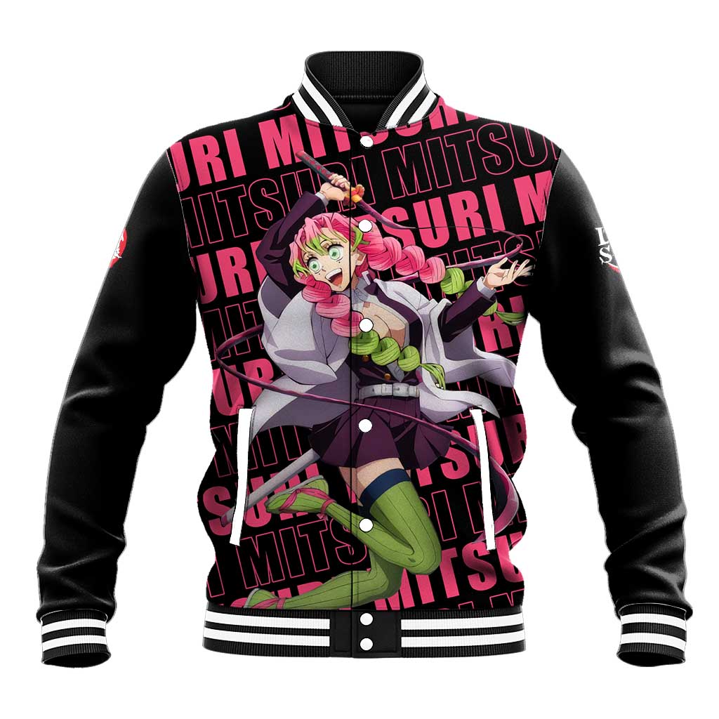 Mitsuri Kanroji - Demon Slayer Baseball Jacket Anime Style