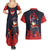 Simon - Tengen Toppa Guren Lagann Couples Matching Summer Maxi Dress and Hawaiian Shirt Anime Style