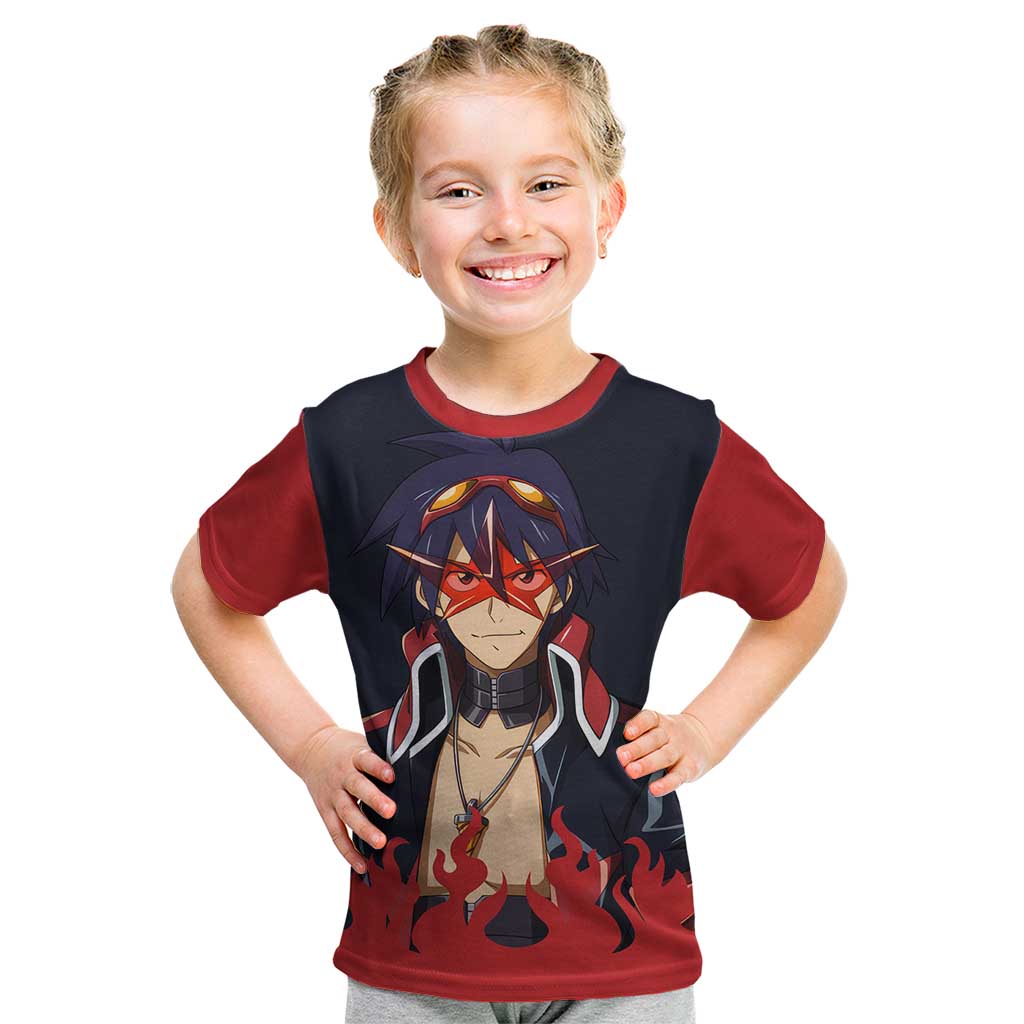 Simon - Tengen Toppa Guren Lagann Kid T Shirt Anime Style