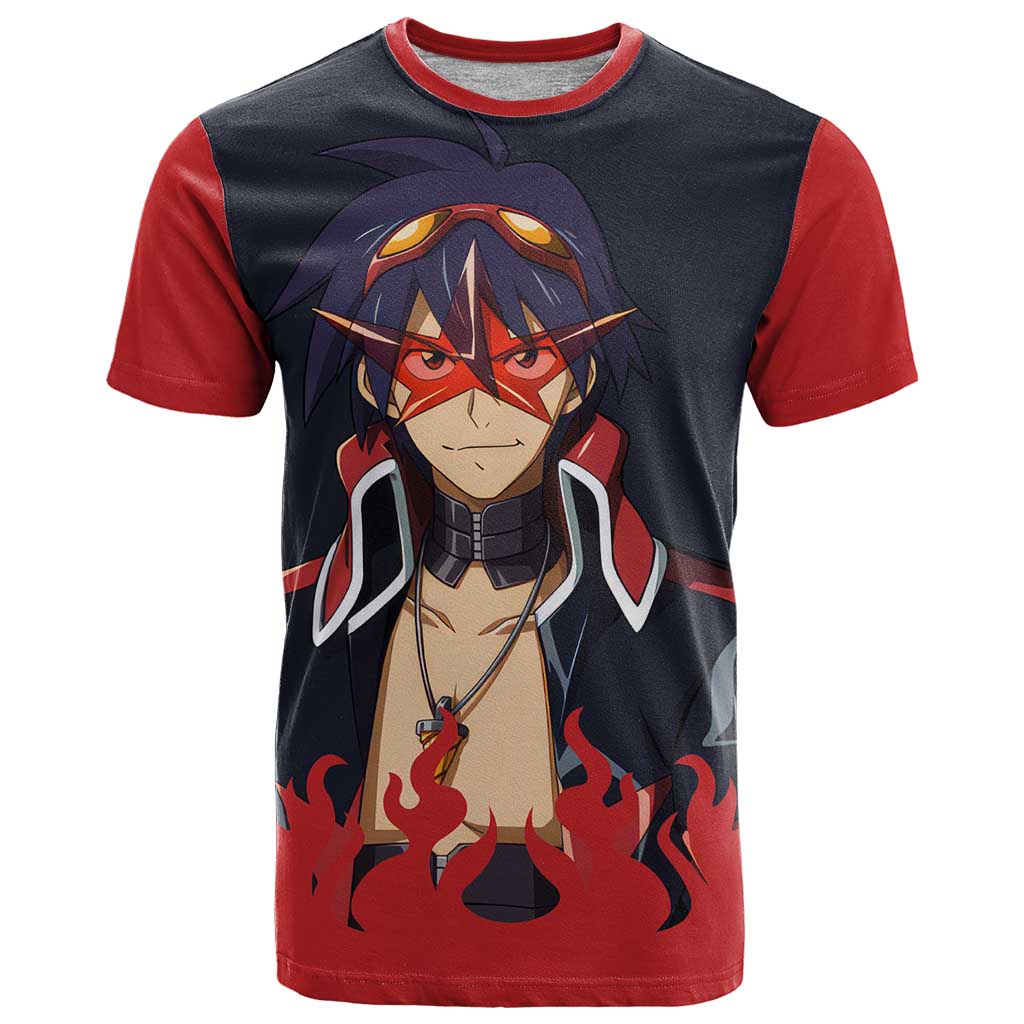 Simon - Tengen Toppa Guren Lagann T Shirt Anime Style