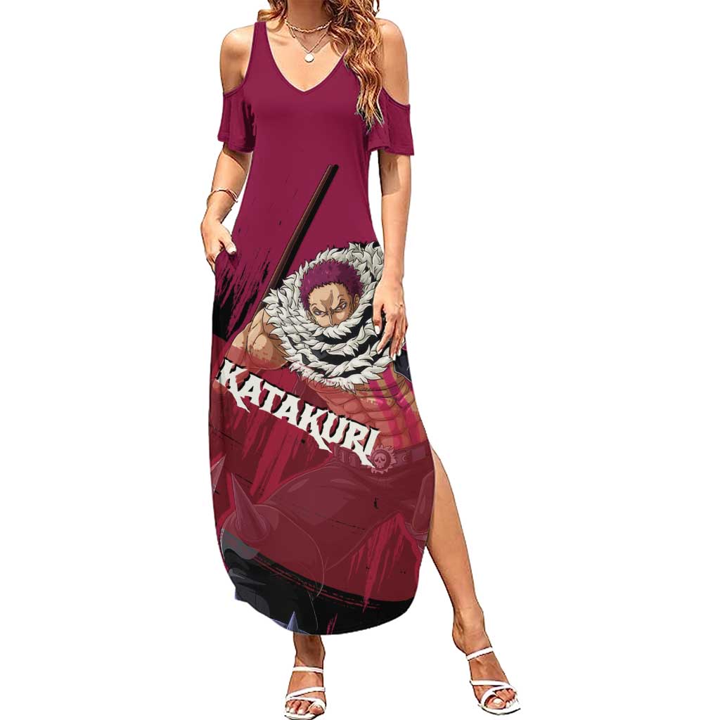 Charlotte Katakuri - One Piece Summer Maxi Dress Anime Style