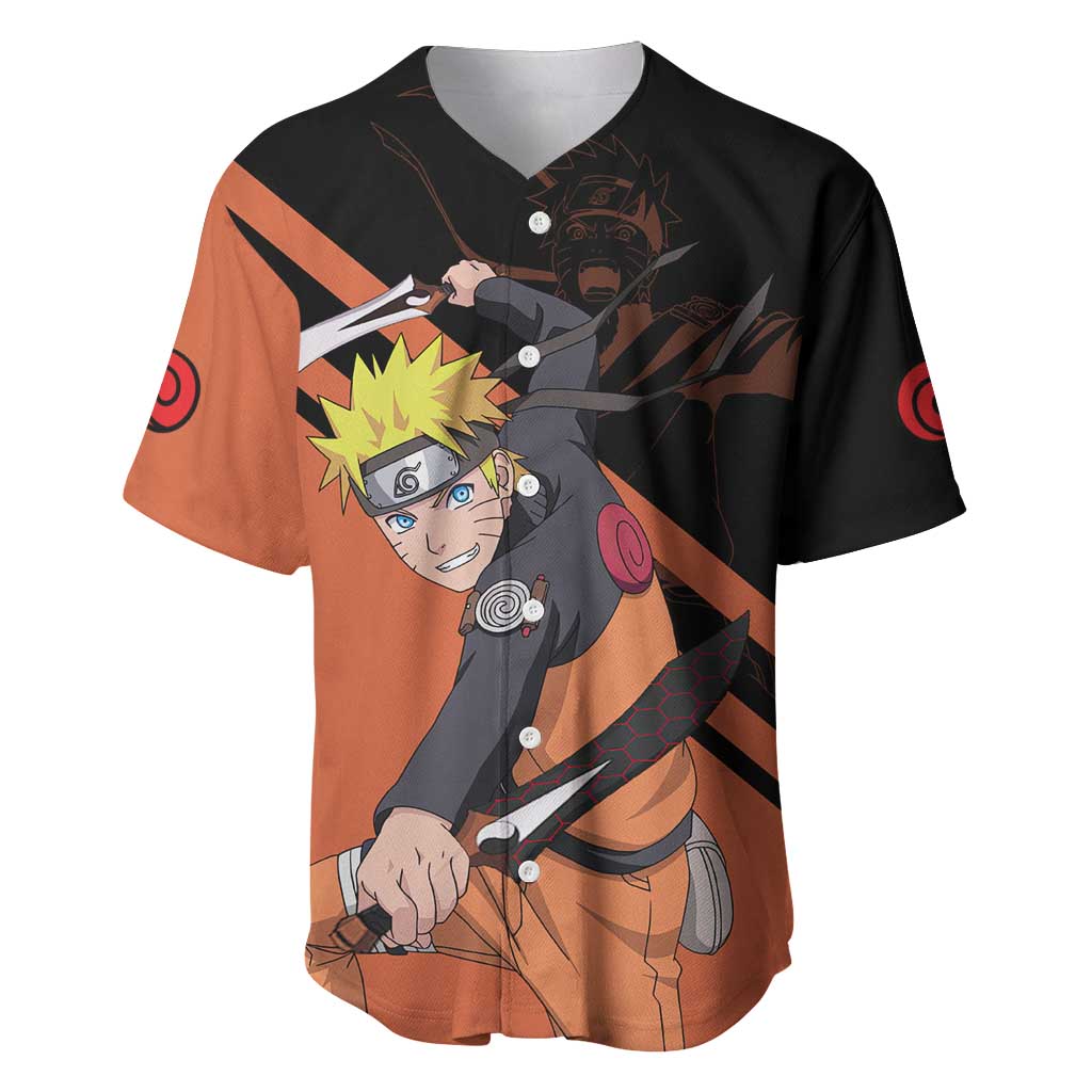 Uzumaki - Naruto Baseball Jersey Anime Style