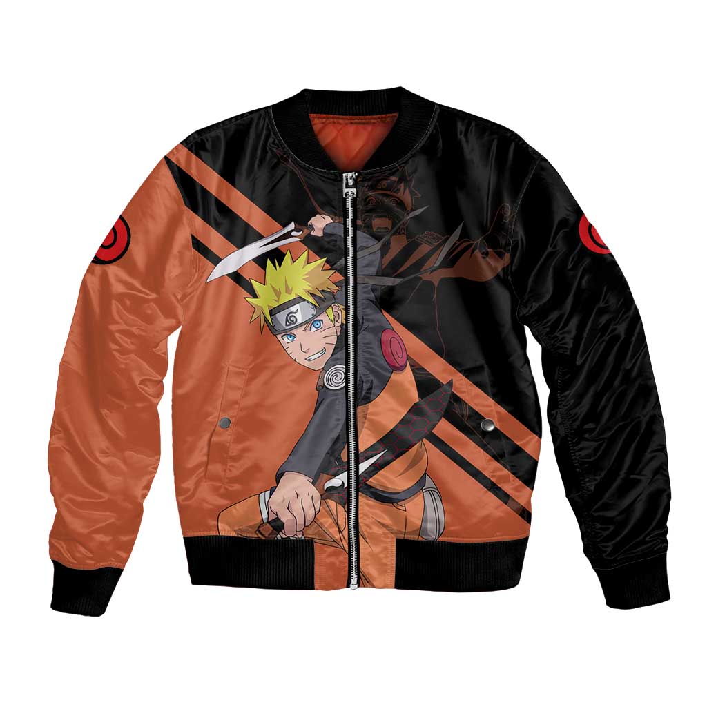 Uzumaki - Naruto Bomber Jacket Anime Style