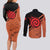 Uzumaki - Naruto Couples Matching Long Sleeve Bodycon Dress and Long Sleeve Button Shirt Anime Style