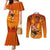 Portgas D. Ace - One Piece Couples Matching Mermaid Dress and Long Sleeve Button Shirt Anime Style