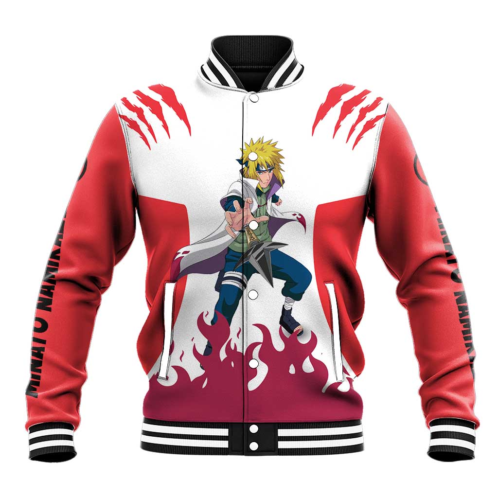 Minato Namikaze - Naruto Baseball Jacket Anime Style