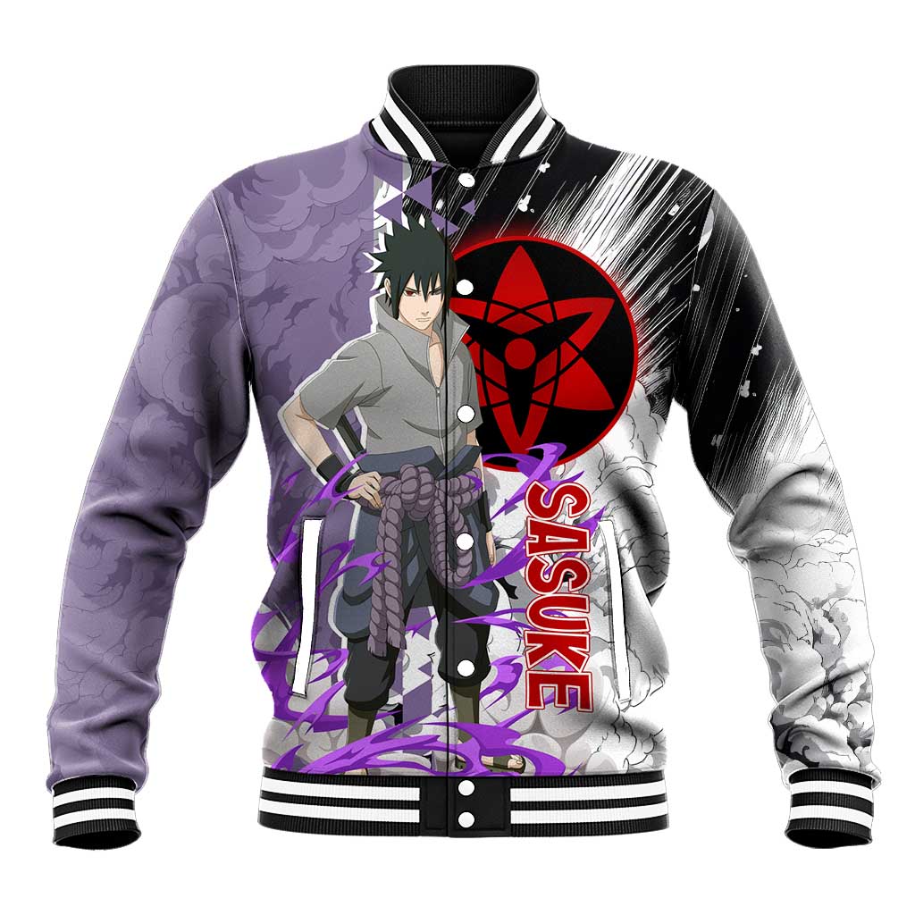 Uchiha Sasuke - Naruto Baseball Jacket Anime Style