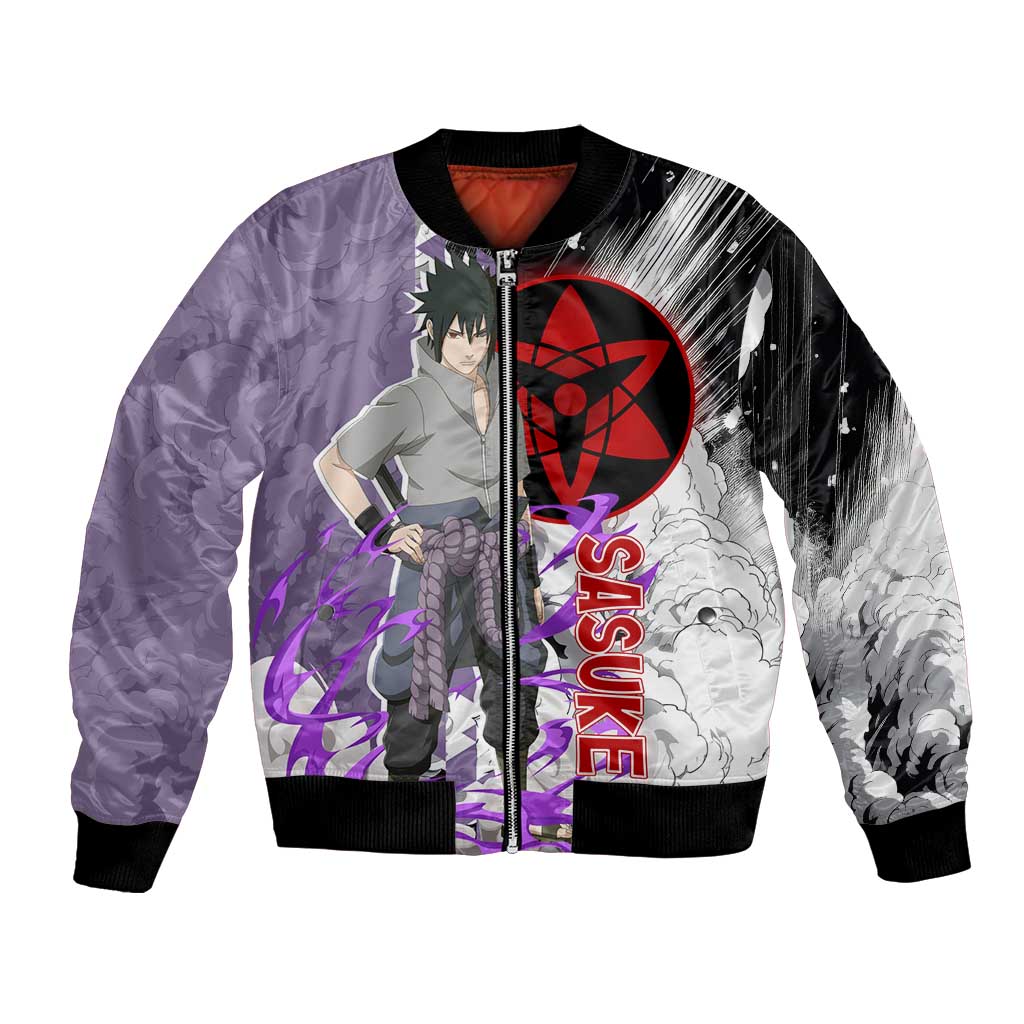 Uchiha Sasuke - Naruto Bomber Jacket Anime Style