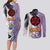 Uchiha Sasuke - Naruto Couples Matching Long Sleeve Bodycon Dress and Long Sleeve Button Shirt Anime Style