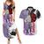 Uchiha Sasuke - Naruto Couples Matching Summer Maxi Dress and Hawaiian Shirt Anime Style