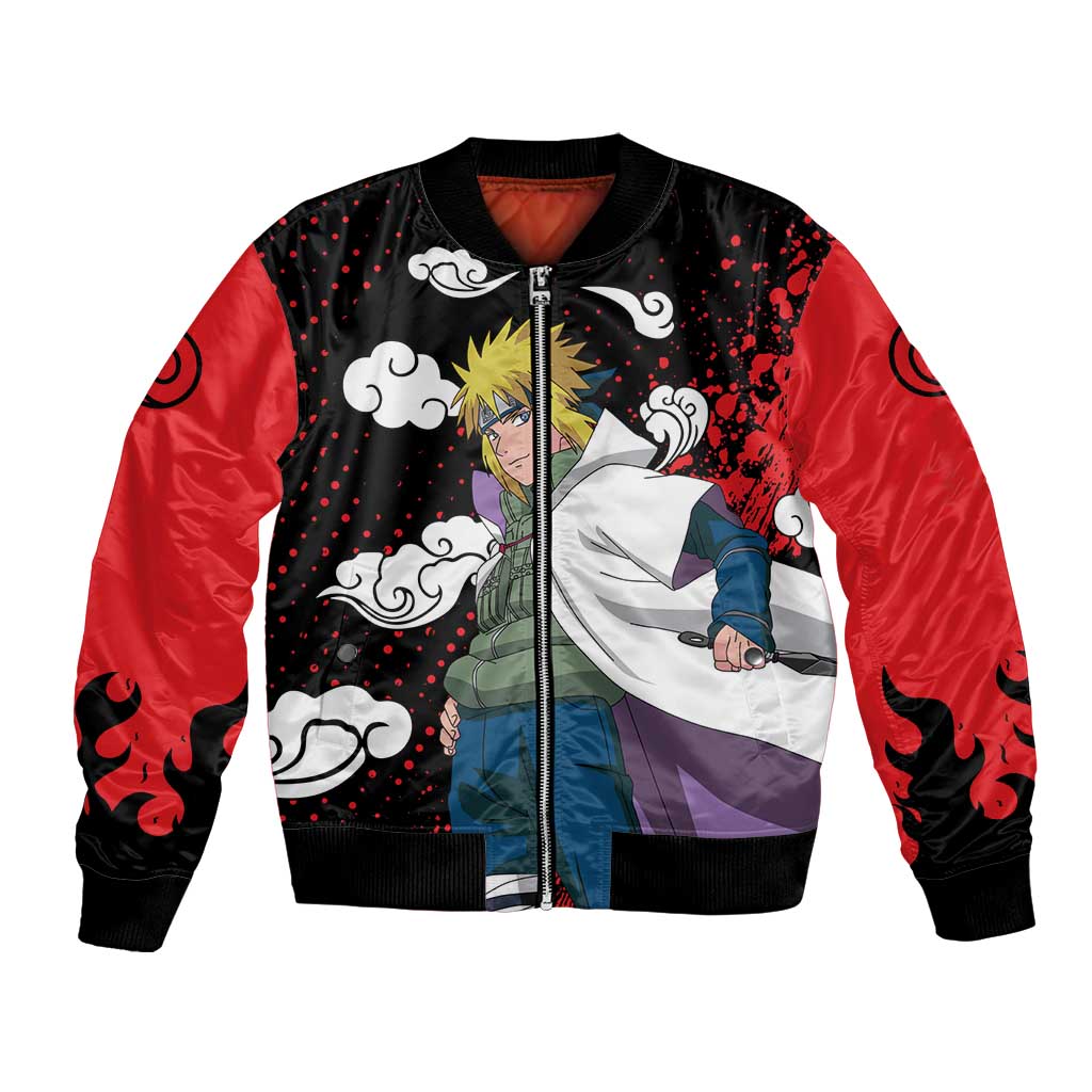 Minato Namikaze - Naruto Bomber Jacket Anime Style