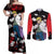 Minato Namikaze - Naruto Couples Matching Off Shoulder Maxi Dress and Long Sleeve Button Shirt Anime Style