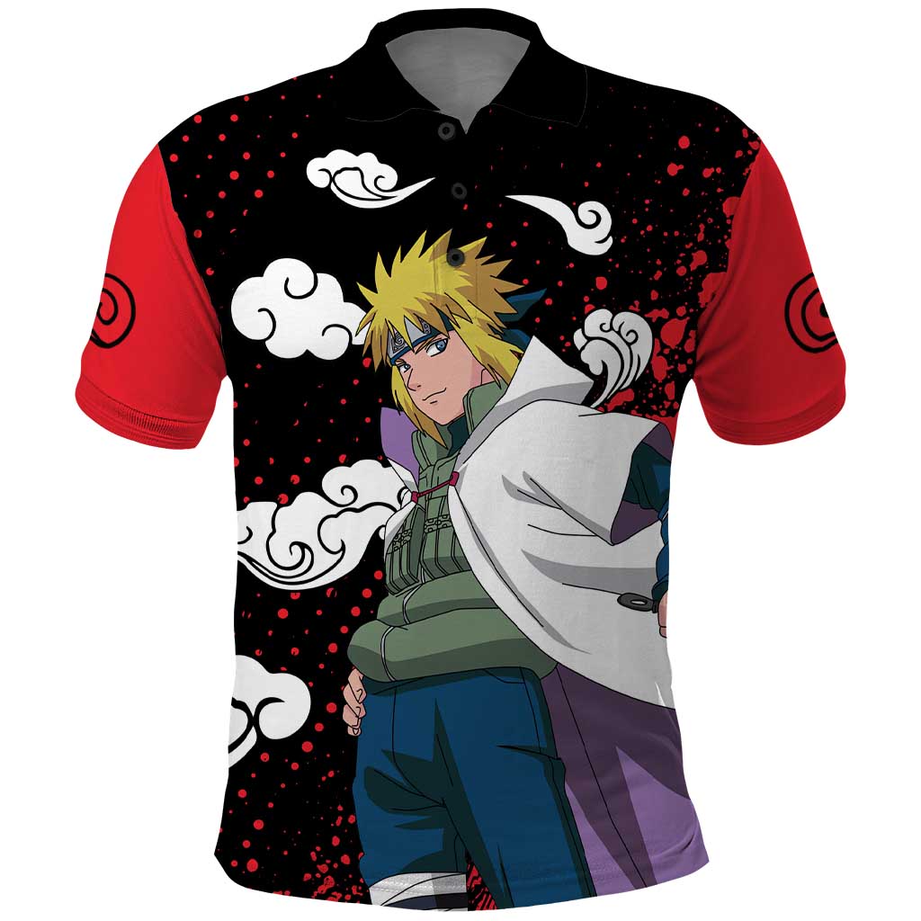 Minato Namikaze - Naruto Polo Shirt Anime Style