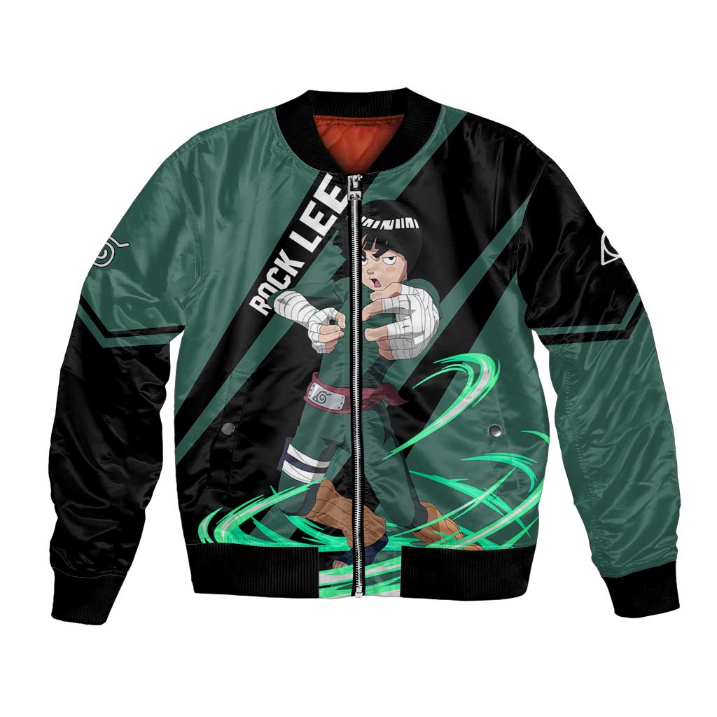 Rock Lee - Naruto Bomber Jacket Anime Style