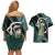 Rock Lee - Naruto Couples Matching Off Shoulder Short Dress and Hawaiian Shirt Anime Style