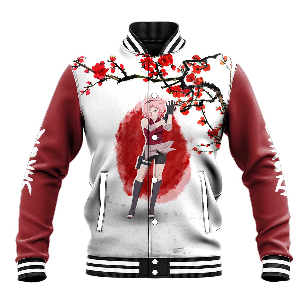 Sakura Haruno - Dragon Ball Baseball Jacket Anime Style