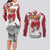 Sakura Haruno - Dragon Ball Couples Matching Long Sleeve Bodycon Dress and Long Sleeve Button Shirt Anime Style