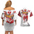 Sakura Haruno - Dragon Ball Couples Matching Off Shoulder Short Dress and Hawaiian Shirt Anime Style