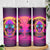 Foreuer Chasing Sunsets Skull Skinny Tumbler