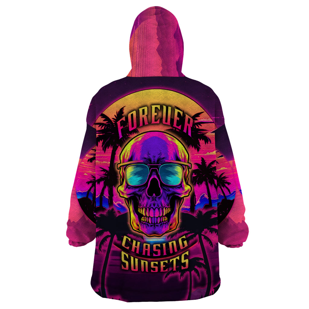 foreuer-chasing-sunsets-skull-wearable-blanket-hoodie