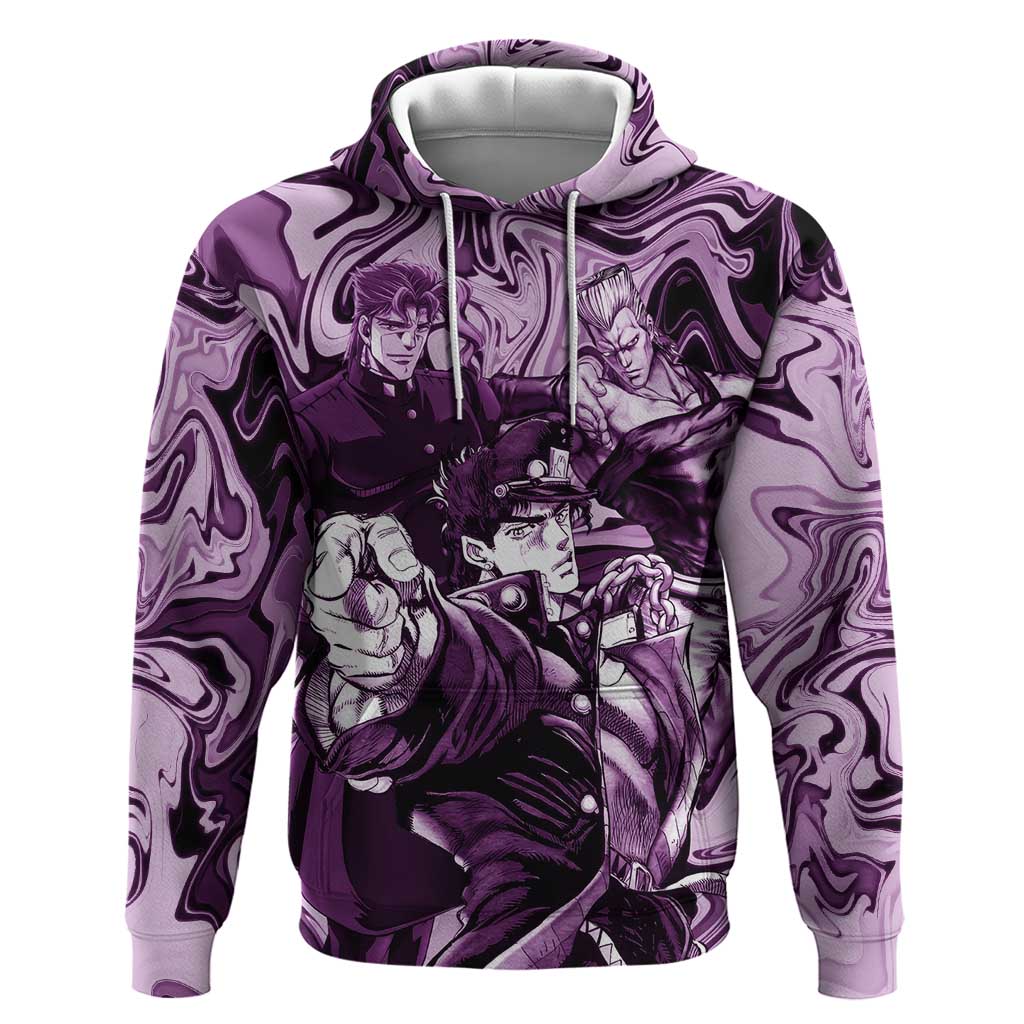 Lucid Stardust Crusaders Jojo’s Bizarre Adventure Hoodie Anime Mix With Mable Style