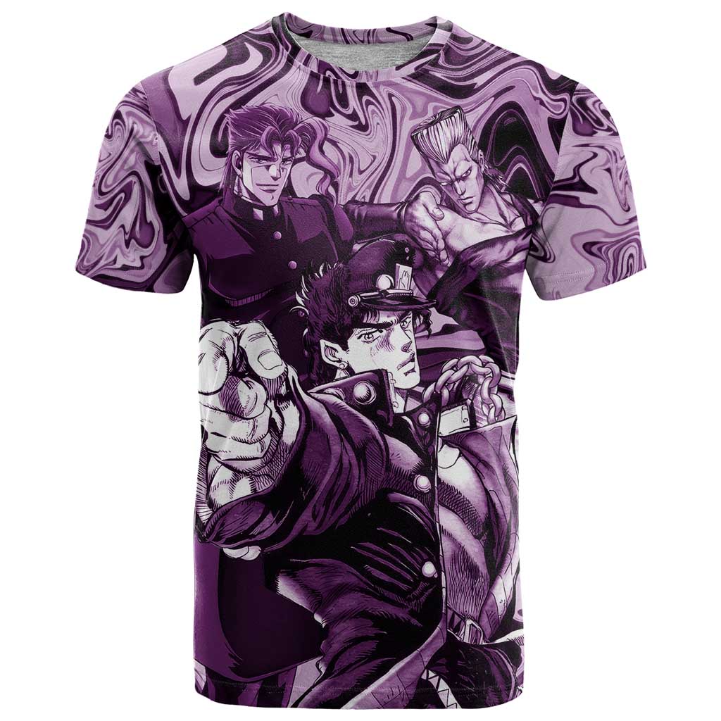 Lucid Stardust Crusaders Jojo’s Bizarre Adventure T Shirt Anime Mix With Mable Style