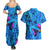 Naruto Akatsuki Urban Grafitti Pain Couples Matching Summer Maxi Dress and Hawaiian Shirt Anime  Mix Abstract Style