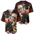 Blazing Bakugo My Hero Academia Baseball Jersey Anime Style