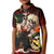 Blazing Bakugo My Hero Academia Kid Polo Shirt Anime Style