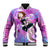 Trippy Uraraka Ochako My Hero Academia Baseball Jacket Anime Mix Tie Dye Style