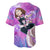 Trippy Uraraka Ochako My Hero Academia Baseball Jersey Anime Mix Tie Dye Style