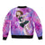 Trippy Uraraka Ochako My Hero Academia Bomber Jacket Anime Mix Tie Dye Style