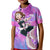 Trippy Uraraka Ochako My Hero Academia Kid Polo Shirt Anime Mix Tie Dye Style